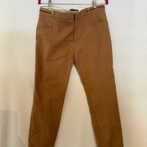 Zara Women's Brown Straight Leg Pants